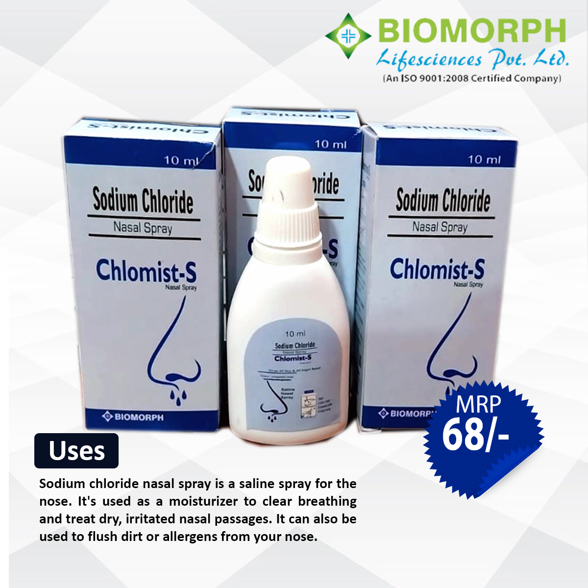 Saline Nasal Spray