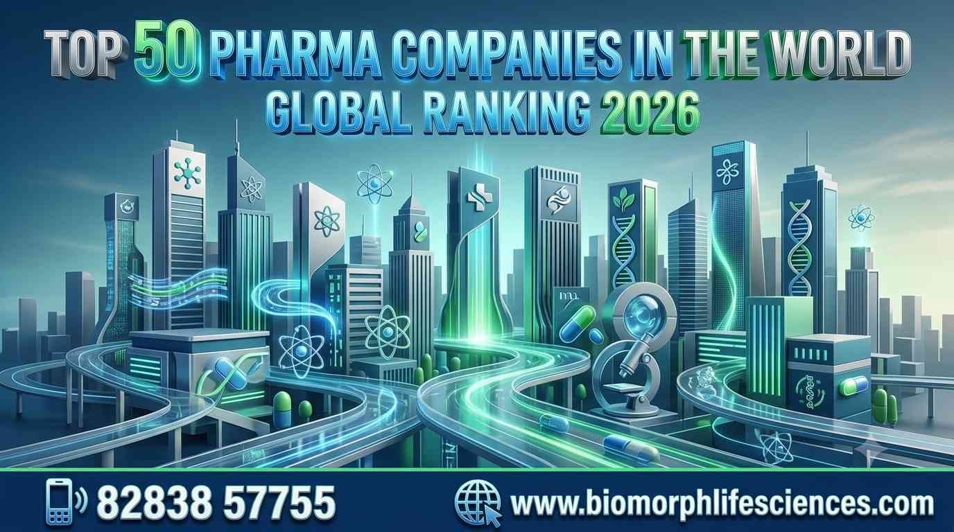 top 50 pharma companies in the world