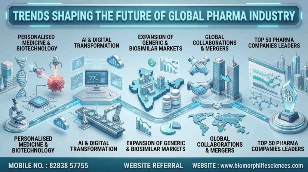 top 50 pharma companies in the world