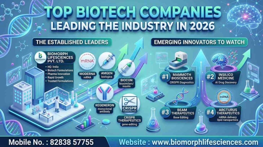 top biotech companies