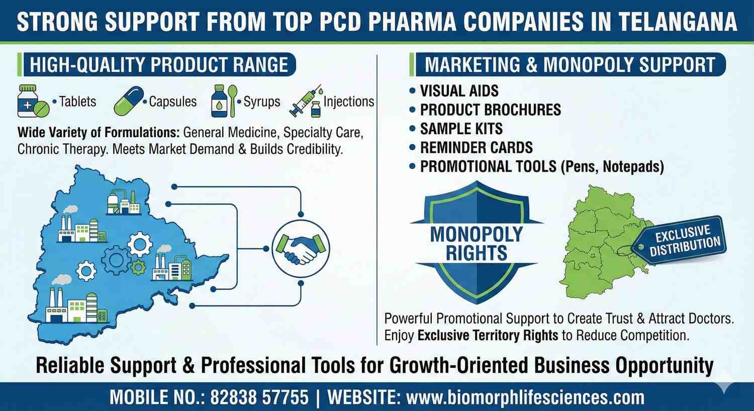 PCD Pharma Franchise in Telangana