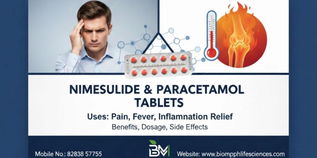 Nimesulide and Paracetamol Tablets Uses