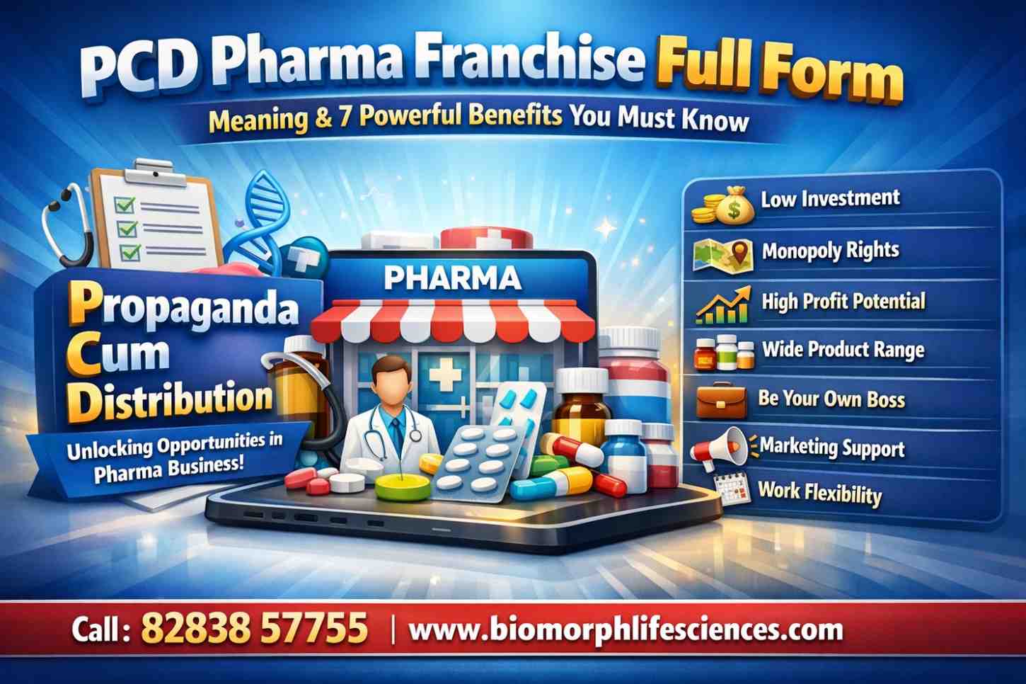 PCD Pharma Franchise Full Form