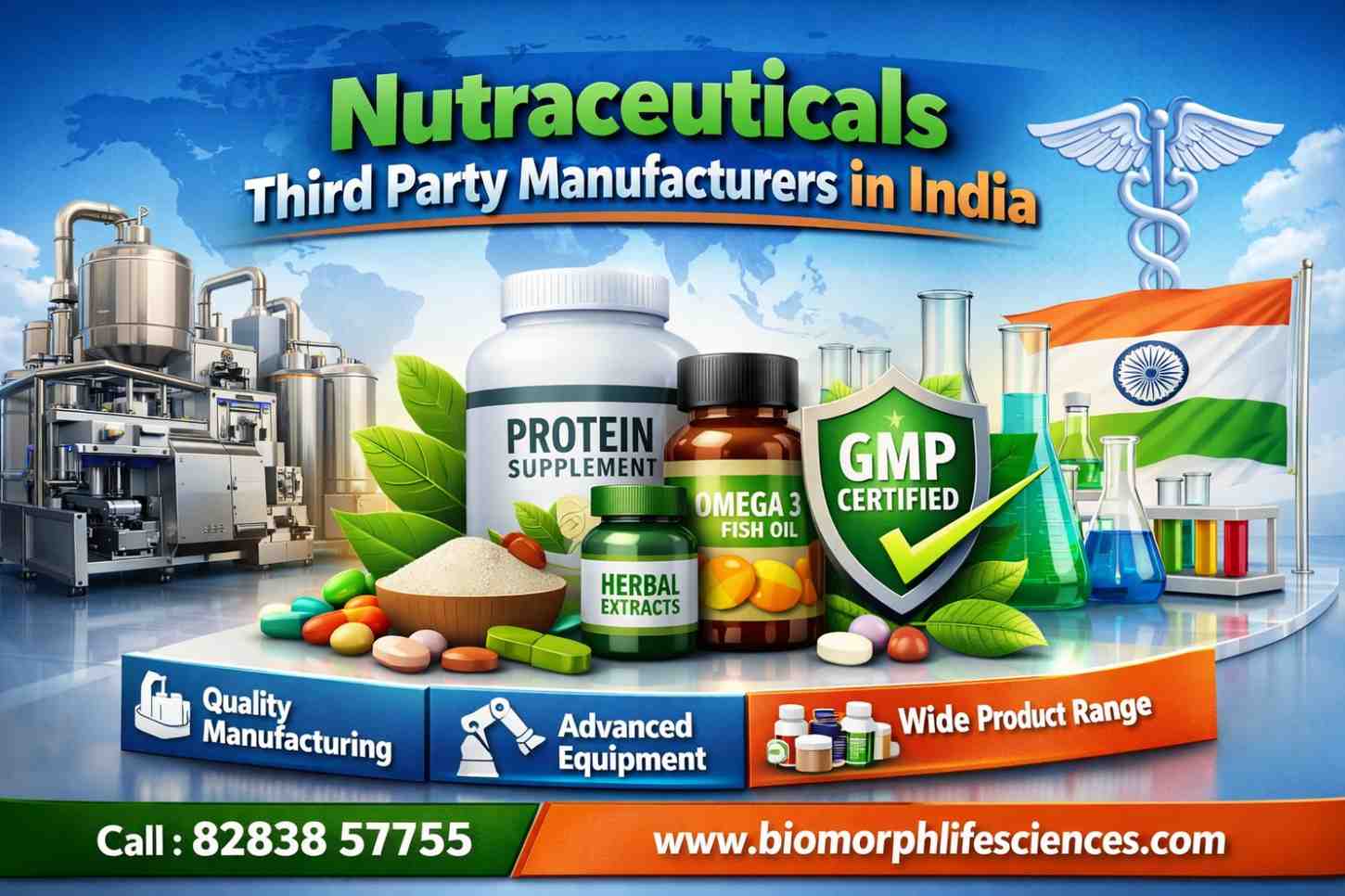 Nutraceuticals Third Party Manufacturers in India