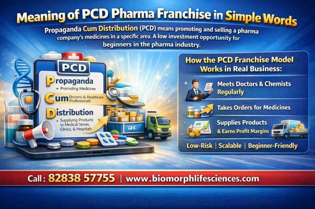 PCD Pharma Franchise Full Form