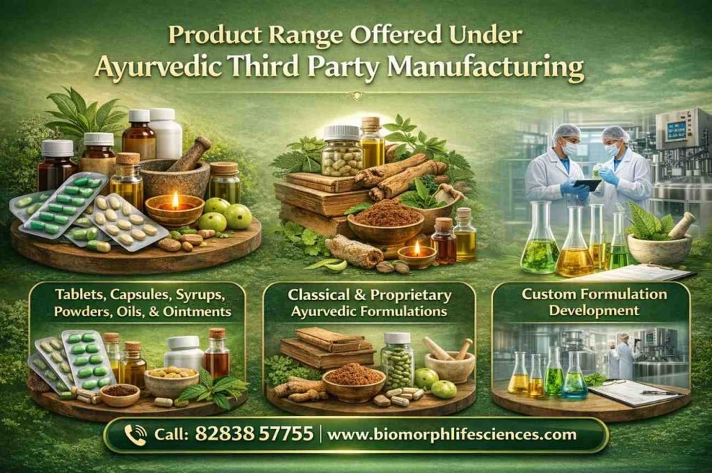 Ayurvedic Third Party Manufacturing