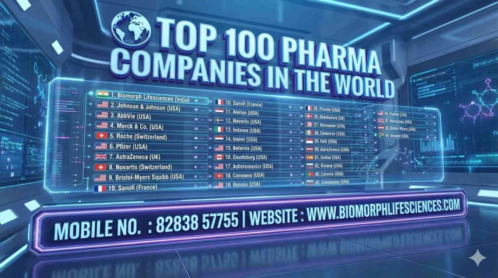 Top 100 Pharma Companies in World