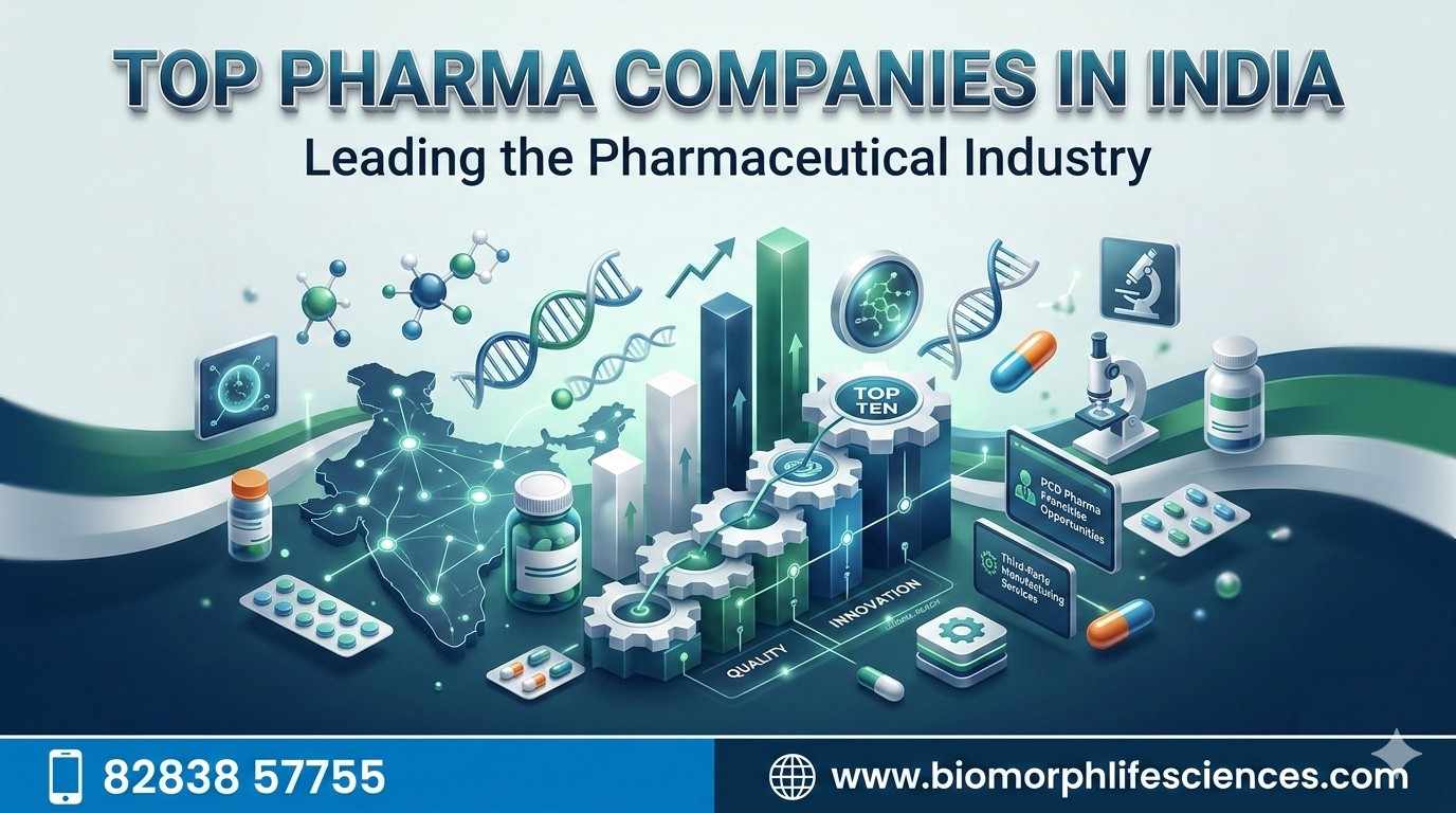 top ten pharma company in india