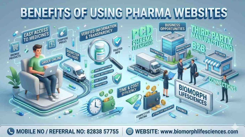 pharma websites