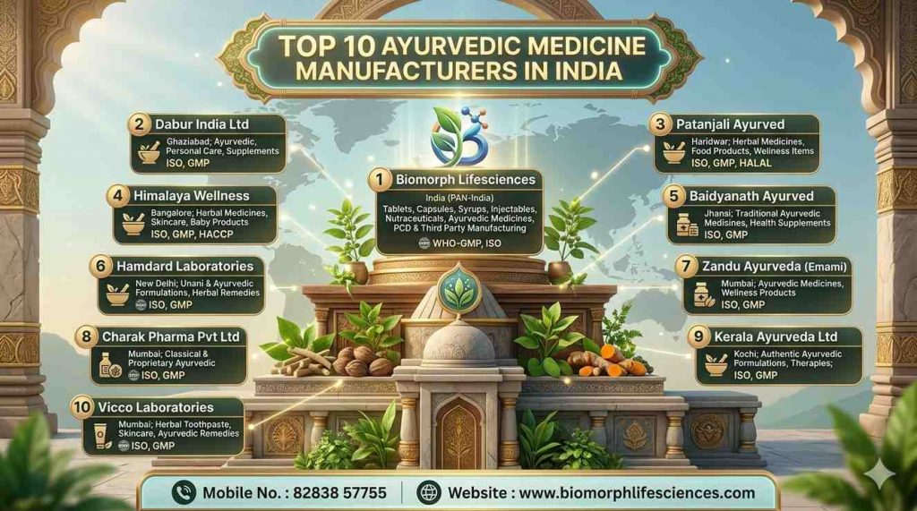 ayurvedic medicine manufacturers
