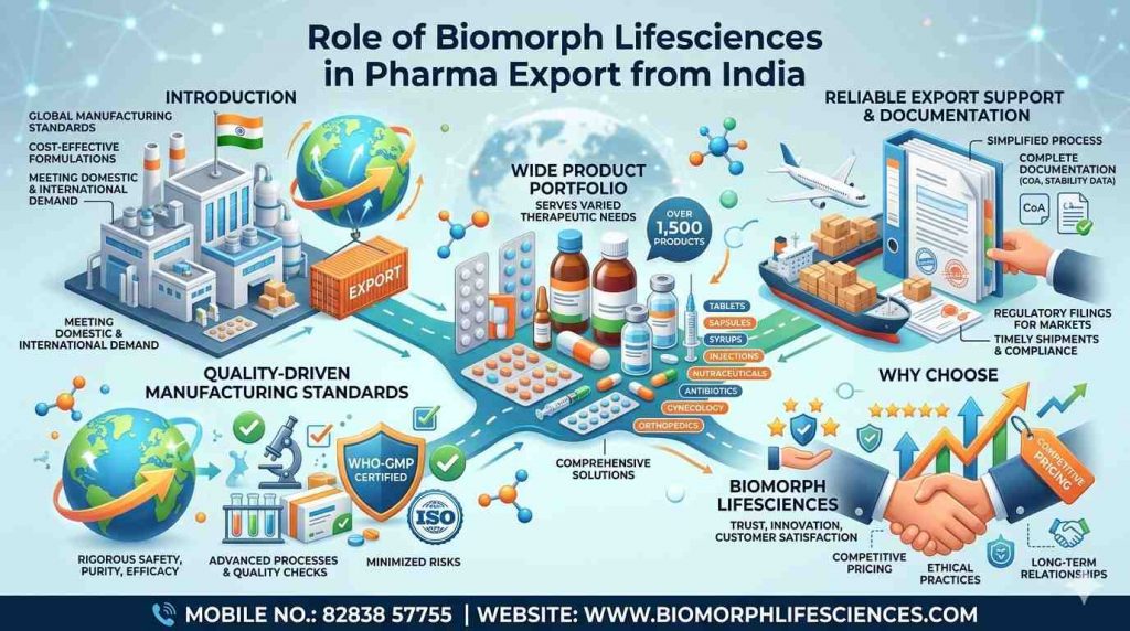 Pharma export from India