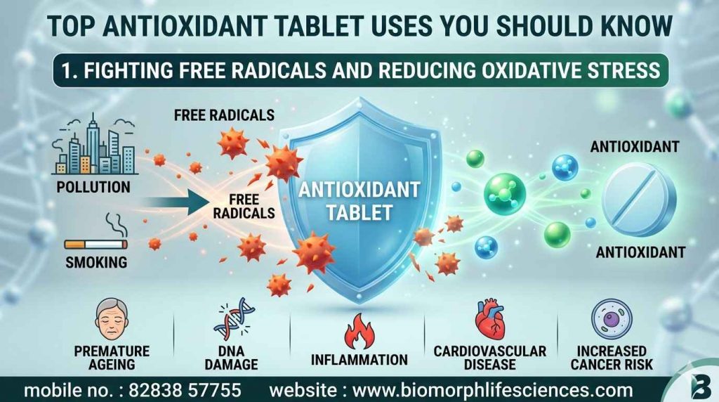 antioxidant tablet uses
