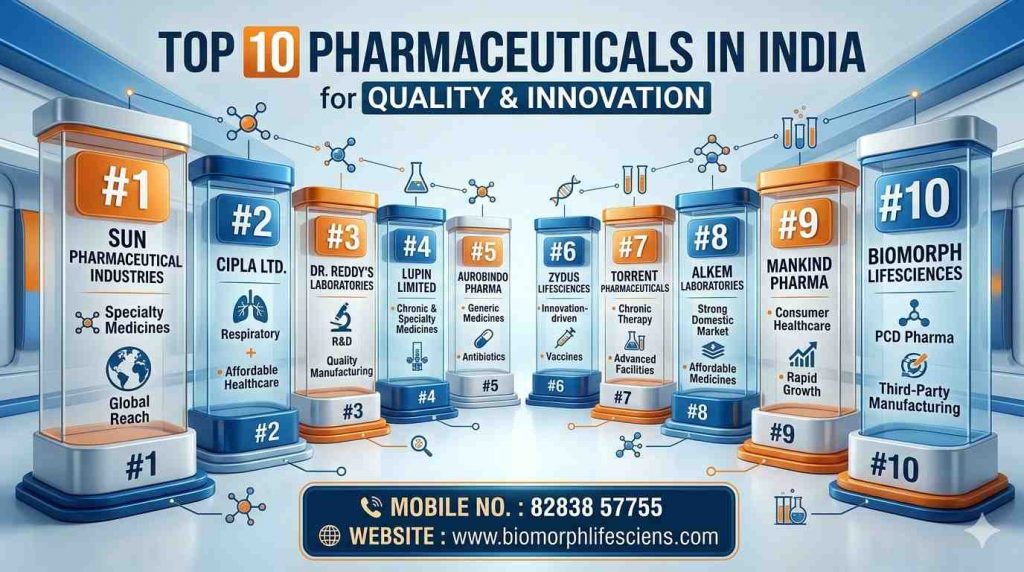 Top 10 Pharmaceuticals in India