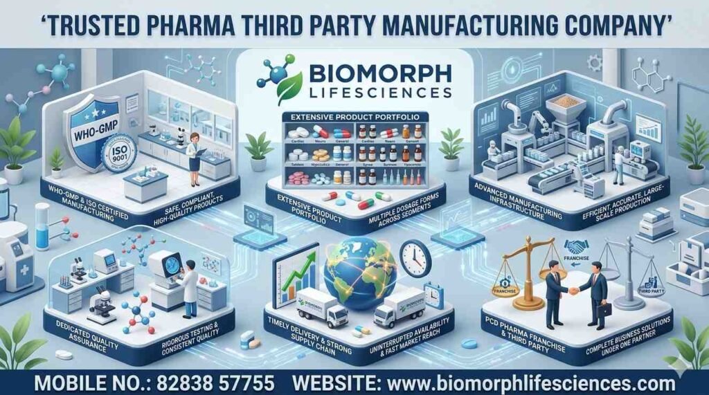 pharma third party manufacturing company