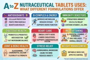 Nutraceutical Tablet Uses: Key Benefits, Types & Safety Tips