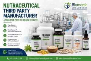 Nutraceutical Third Party Manufacturer: A Smarter Path to Brand Growth