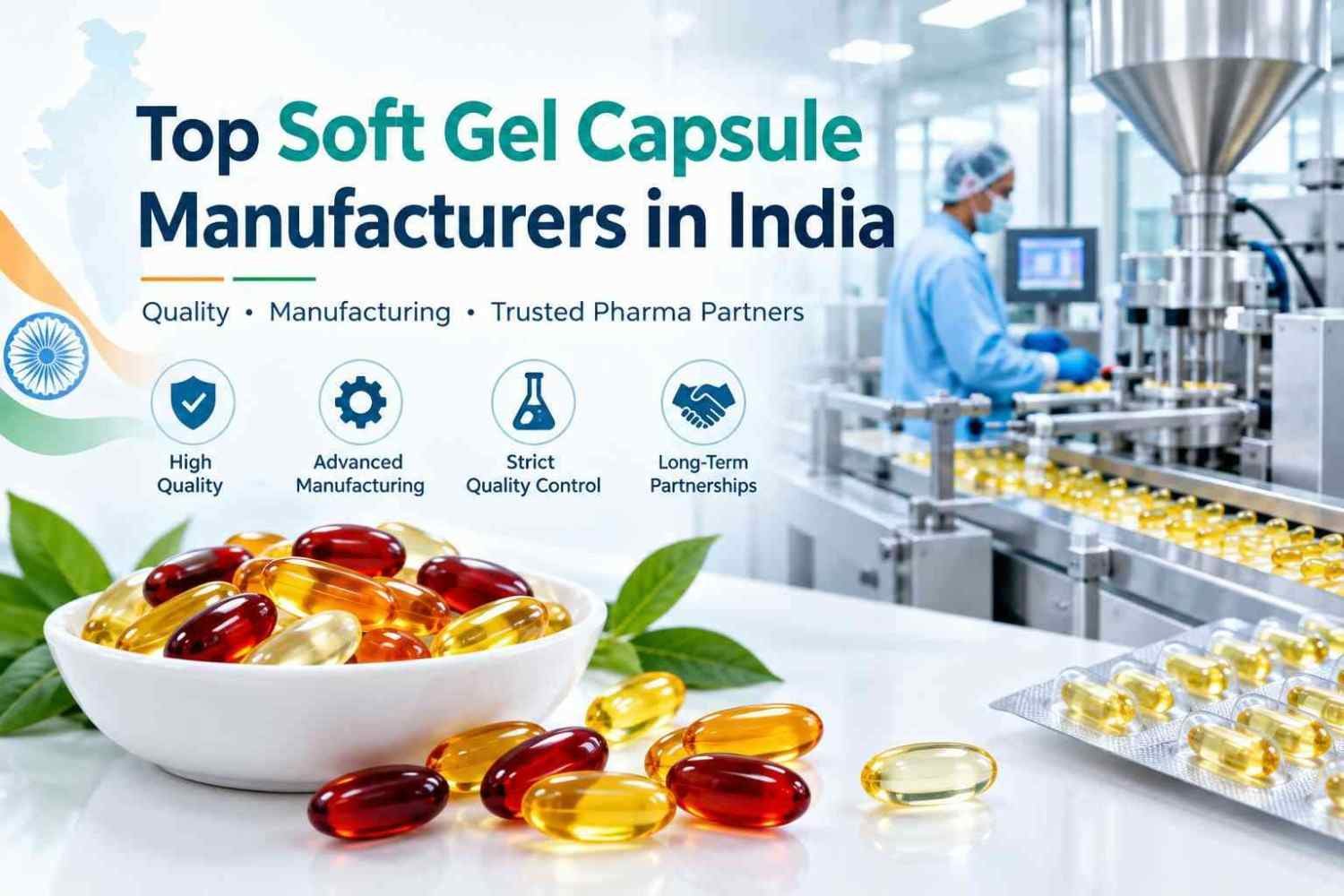 Top Soft Gel Capsule Manufacturers in India