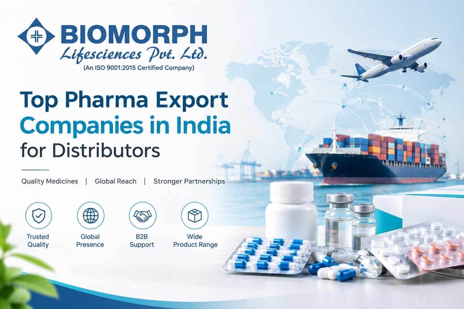 Top Pharma Export Companies in India for Distributors