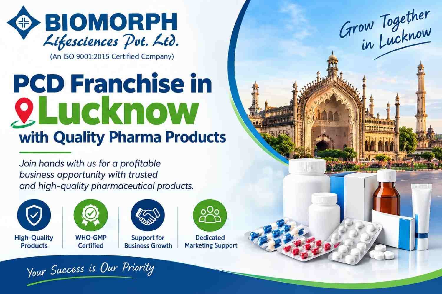 PCD Franchise in Lucknow with Quality Pharma Products