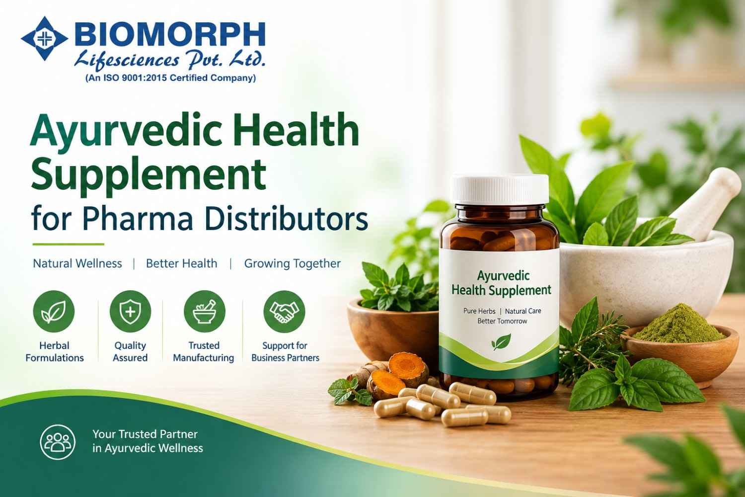 Ayurvedic Health Supplement for Pharma Distributors