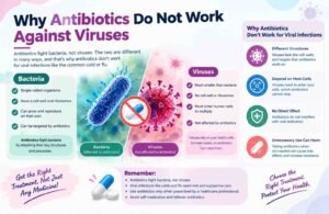 Why Antibiotics Do Not Work Against Viruses 