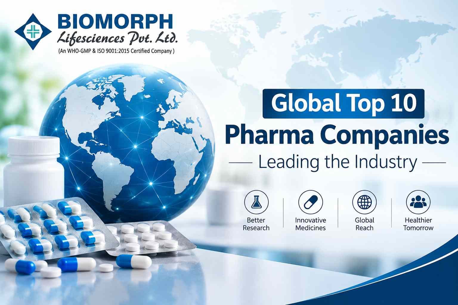 global top 10 pharma companies