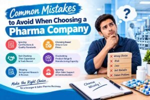 Common Mistakes to Avoid When Choosing a Pharma Company