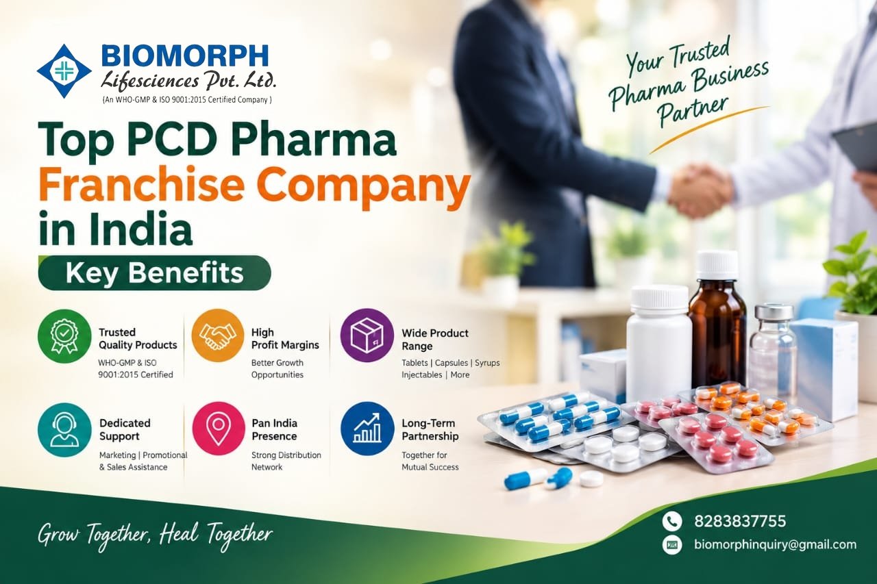 Top PCD Pharma Franchise Company in India: Benefits
