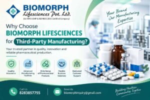 Why Choose Biomorph Lifesciences for Third-Party Manufacturing?